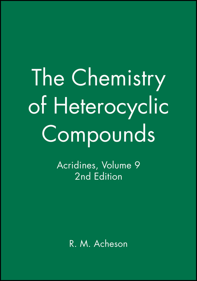 Acridines, Volume 9