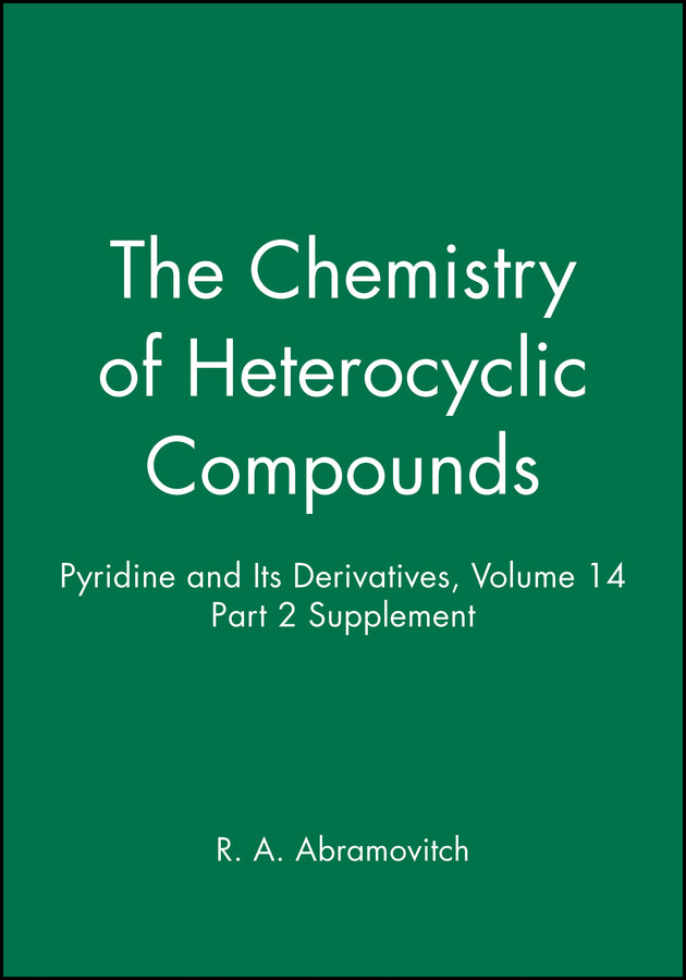 Pyridine and Its Derivatives, Volume 14, Part 2 Supplement
