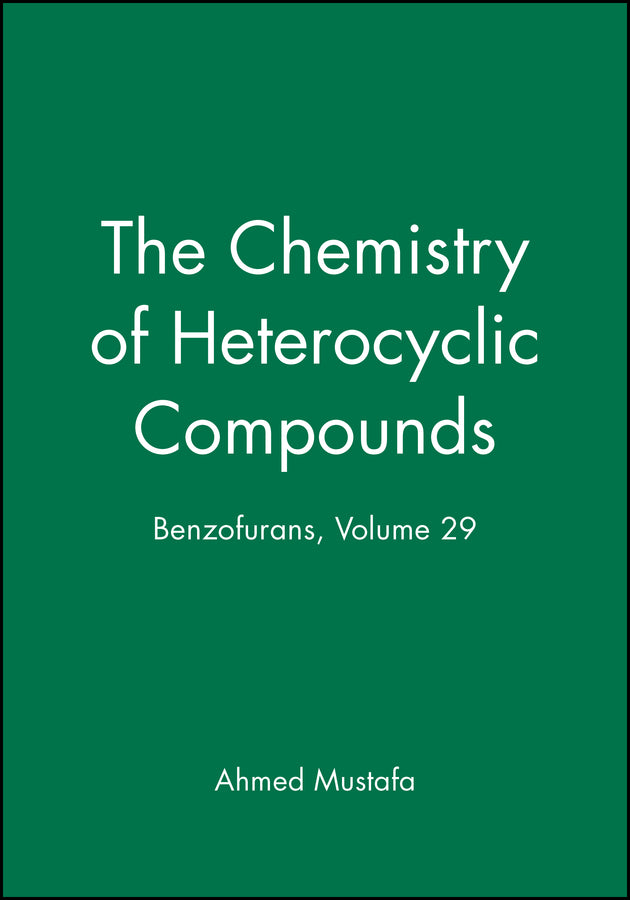 Benzofurans, Volume 29