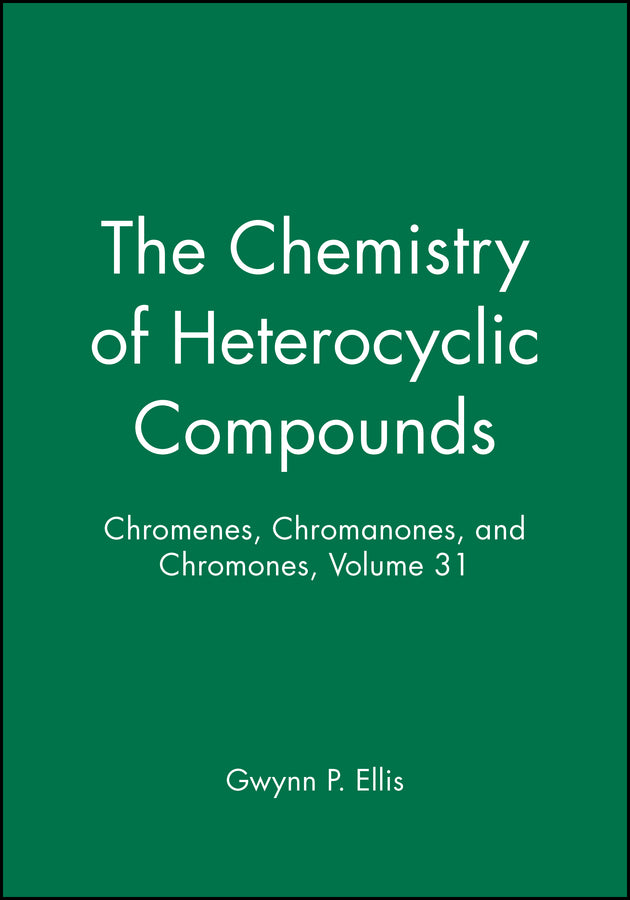 Chromenes, Chromanones, and Chromones, Volume 31