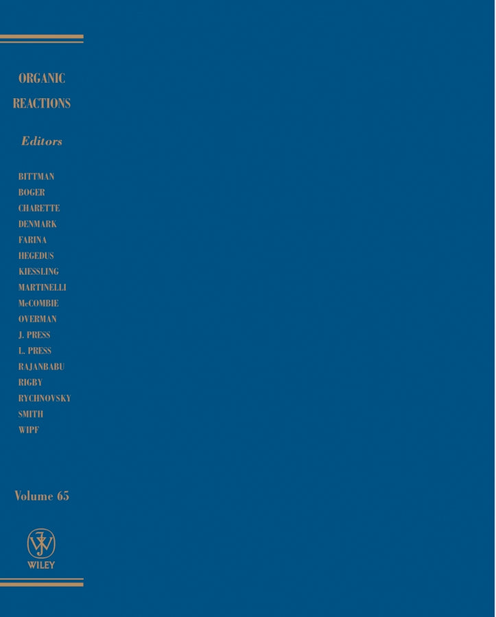 Organic Reactions, Volume 66