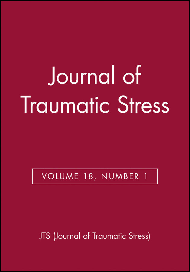Journal of Traumatic Stress, Volume 18, Number 1
