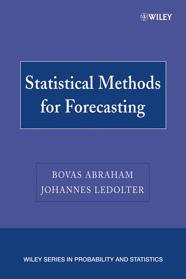 Statistical Methods for Forecasting