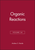 Organic Reactions, Volume 34