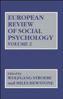 European Review of Social Psychology, Volume 2