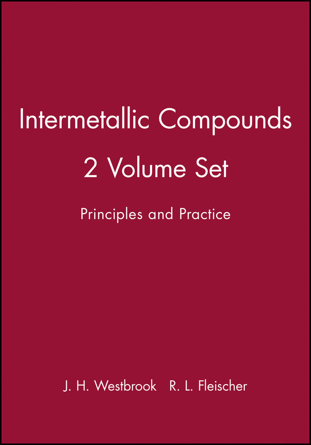 Intermetallic Compounds, 2 Volume Set