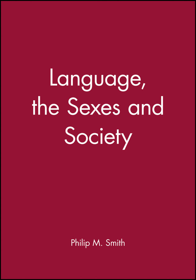 Language, the Sexes and Society