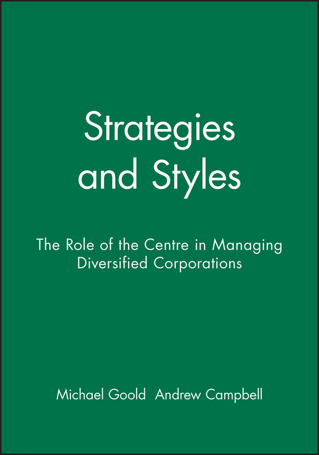 Strategies and Styles