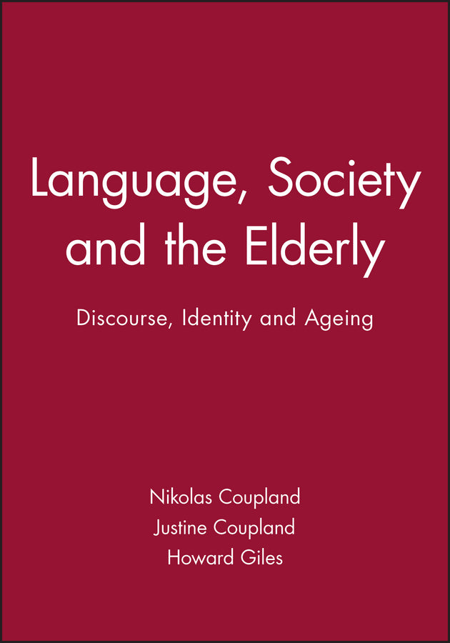 Language, Society and the Elderly