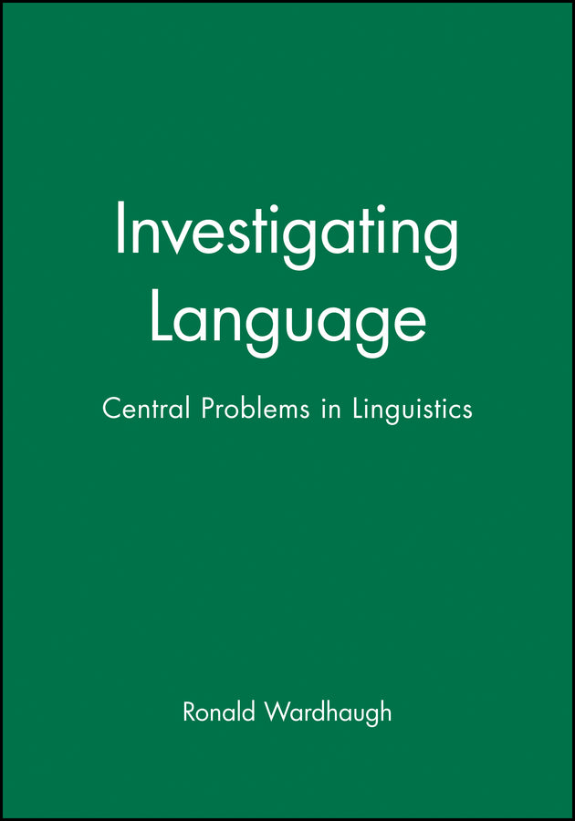 Investigating Language