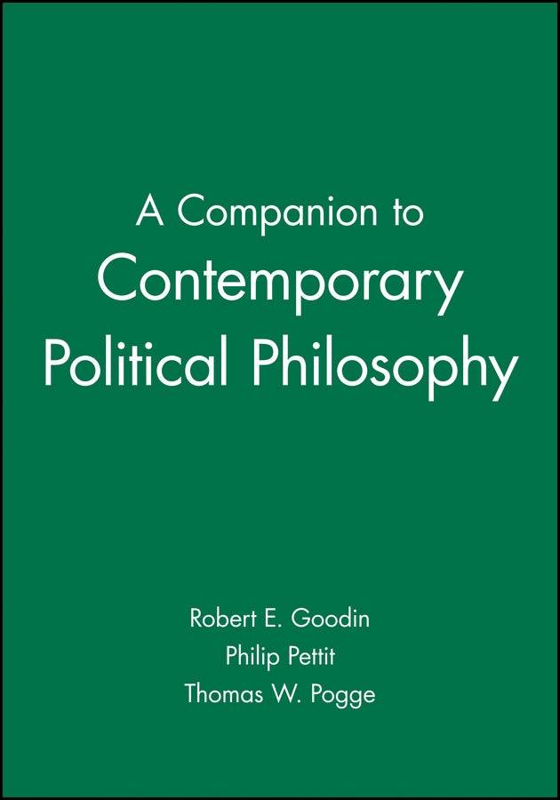 A Companion to Contemporary Political Philosophy