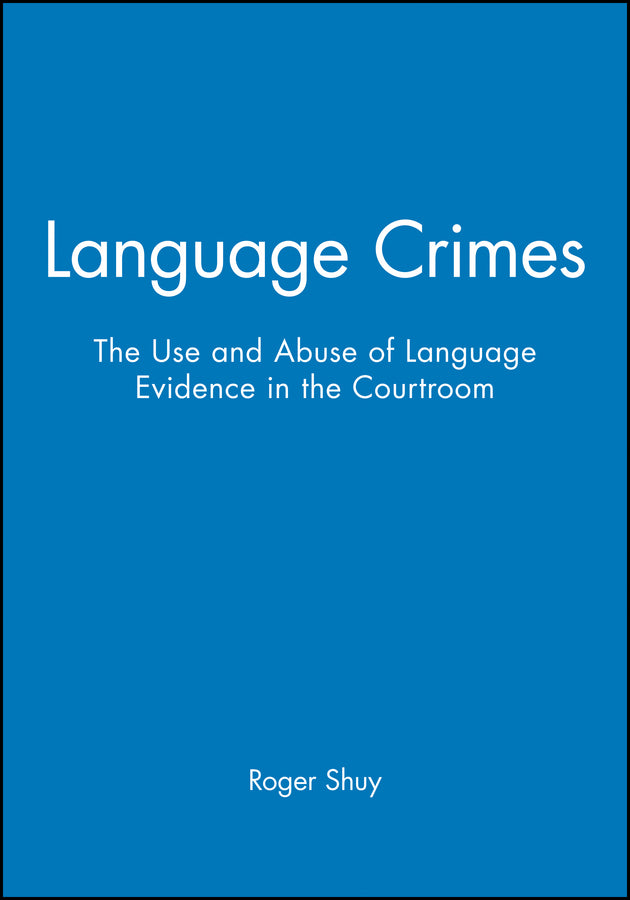 Language Crimes