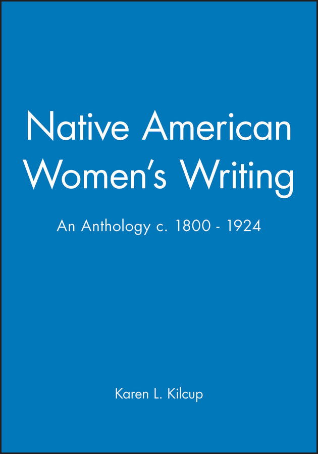 Native American Women's Writing