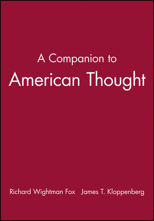 A Companion to American Thought