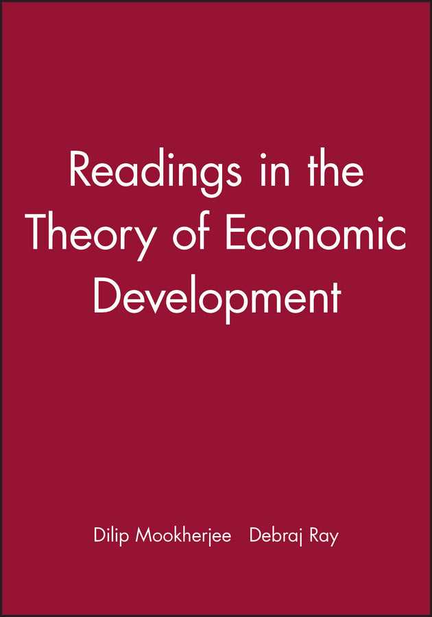 Readings in the Theory of Economic Development