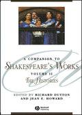 A Companion to Shakespeare's Works, Volume II