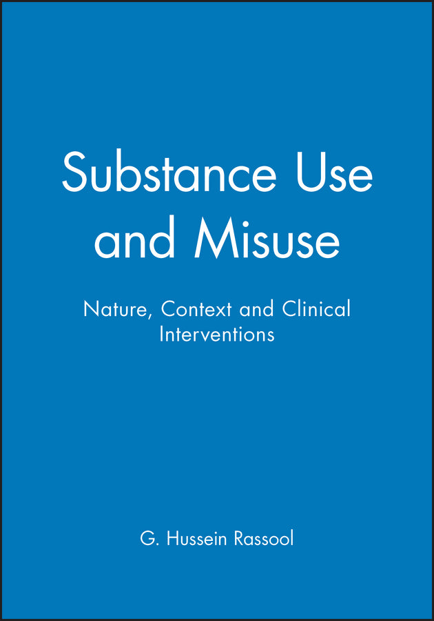 Substance Use and Misuse