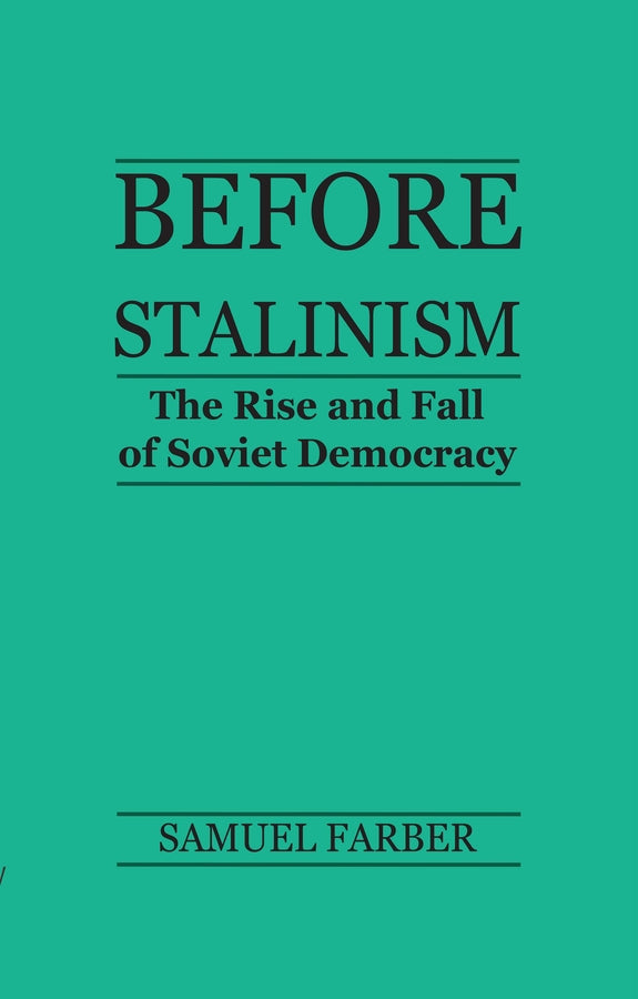 Before Stalinism