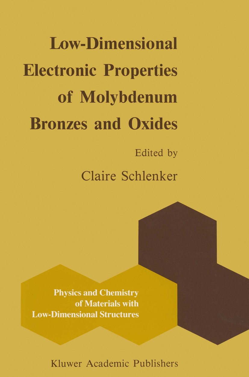 Physics and Chemistry of Materials with Low-Dimensional Structures
