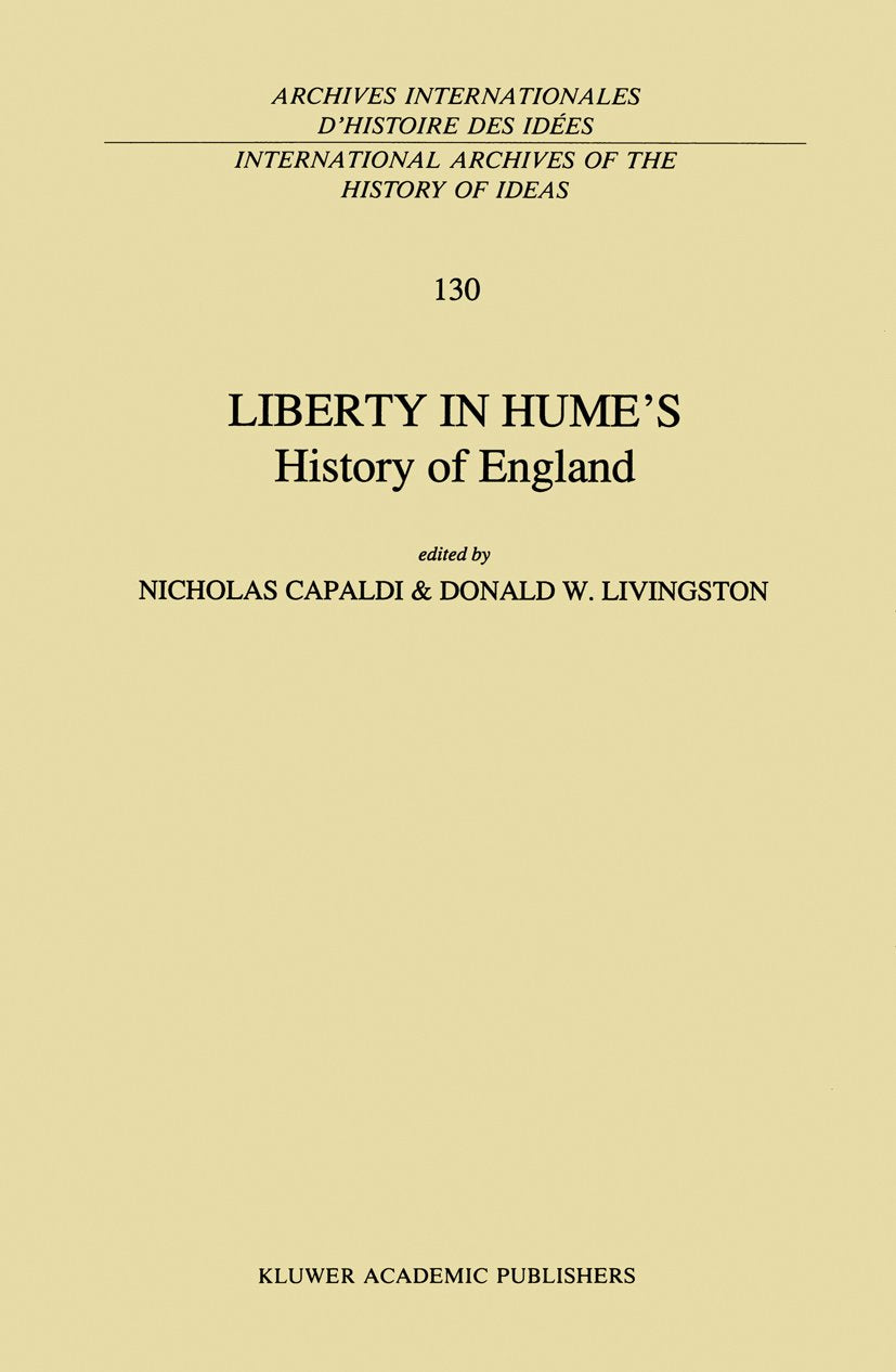 Liberty in Hume’s History of England
