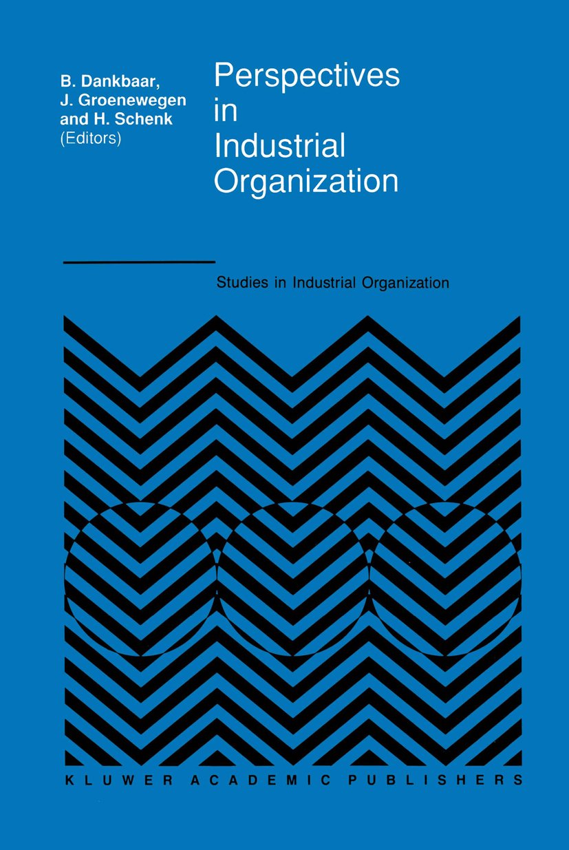 Studies in Industrial Organization