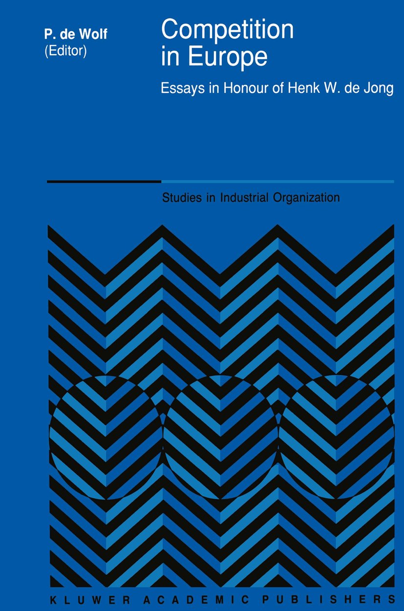 Studies in Industrial Organization
