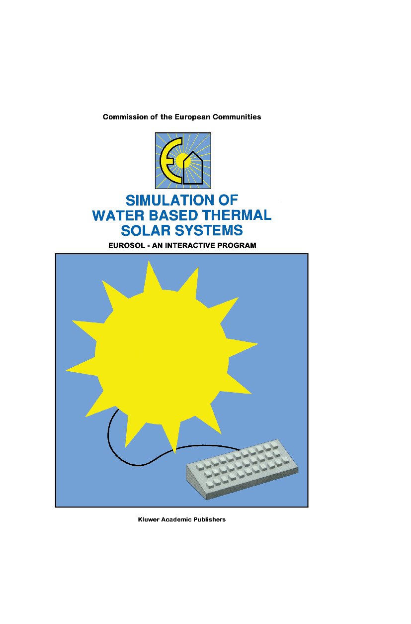 Simulation of Water Based Thermal Solar Systems