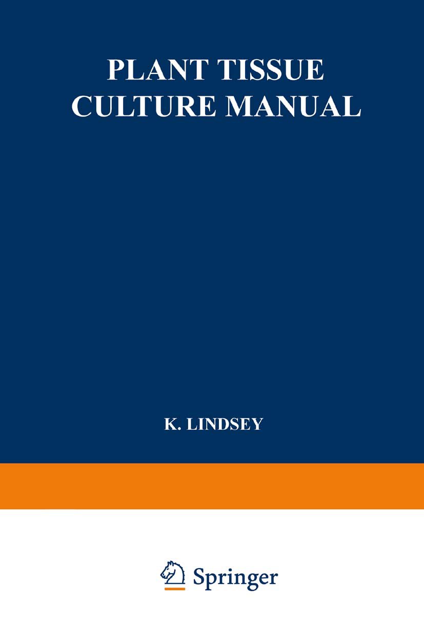 Plant Tissue Culture Manual