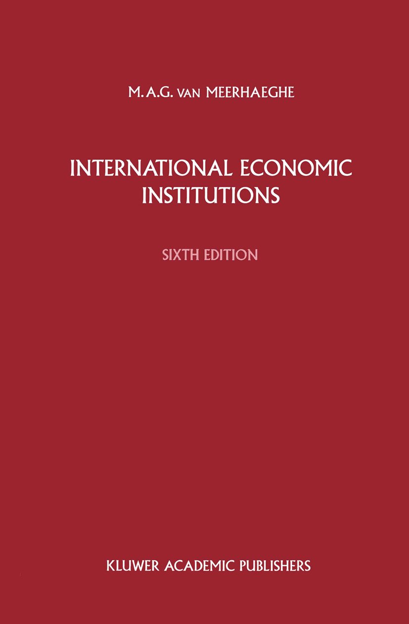 International Economic Institutions