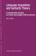 Studies in Theoretical Psycholinguistics