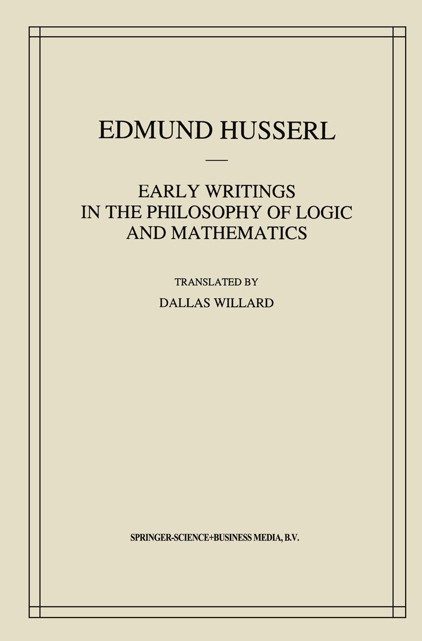 Husserliana: Edmund Husserl – Collected Works