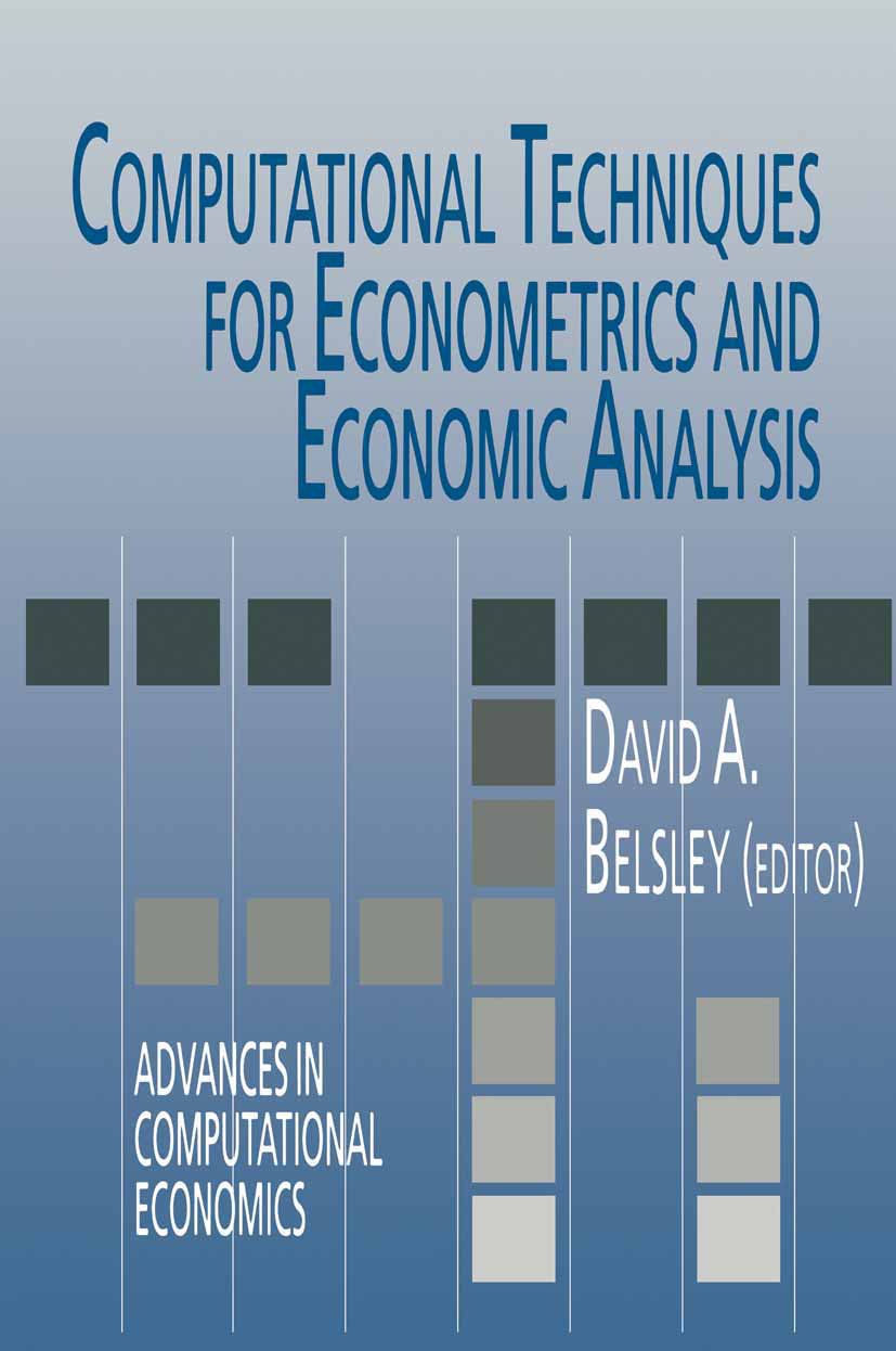 Advances in Computational Economics