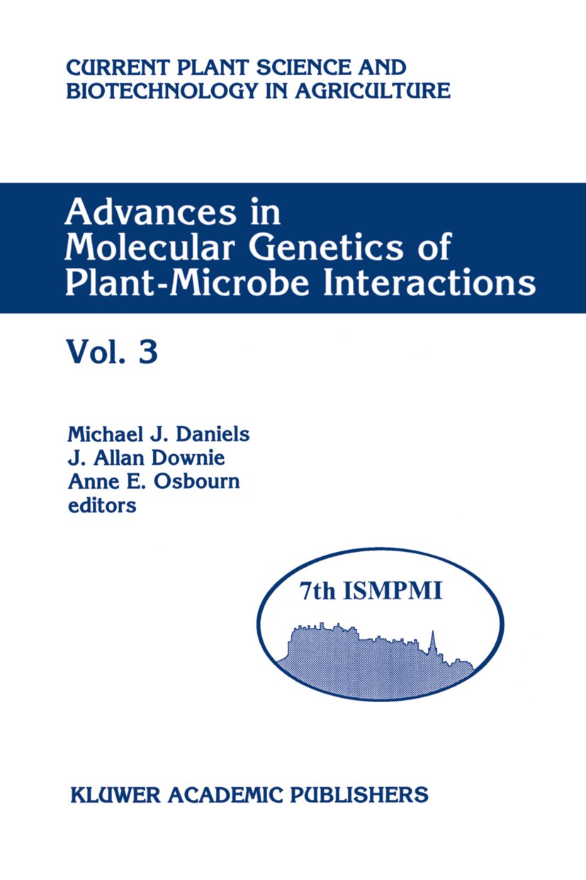Current Plant Science and Biotechnology in Agriculture