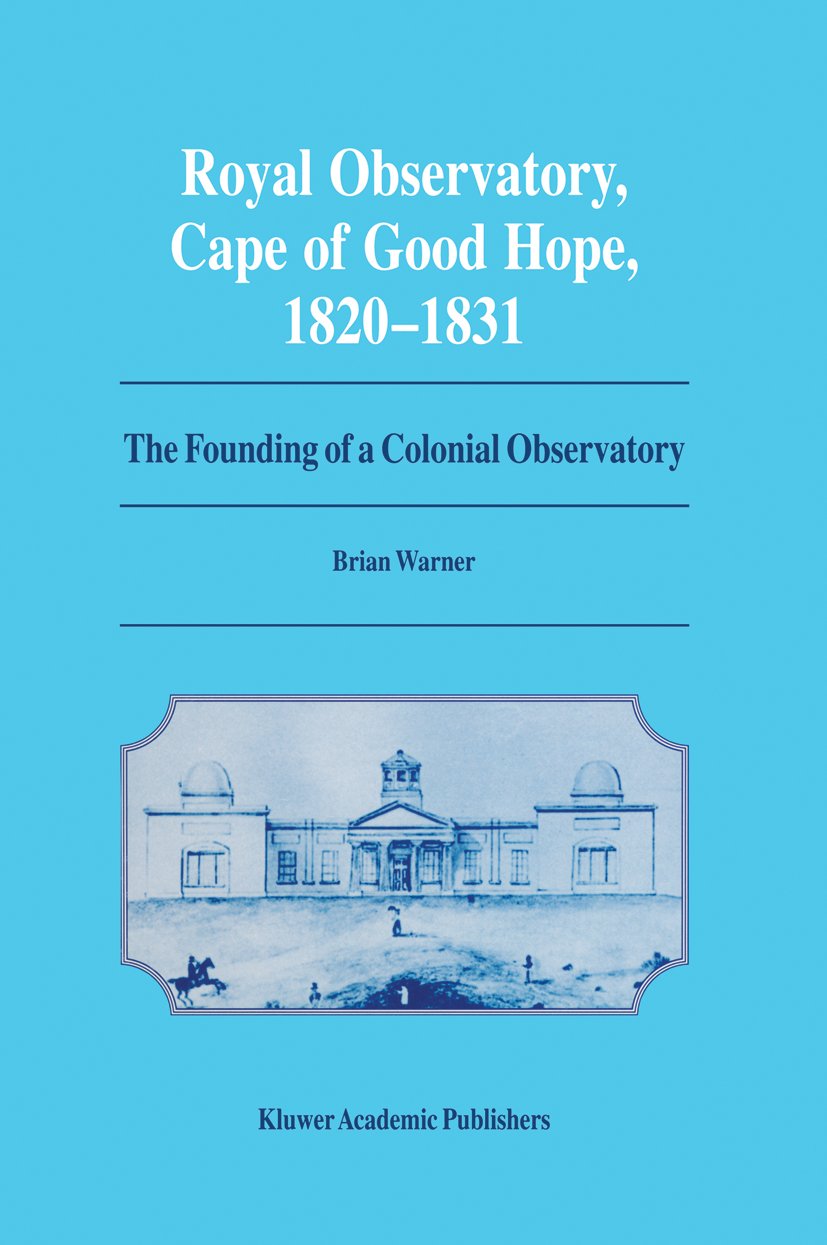 Royal Observatory, Cape of Good Hope 1820–1831