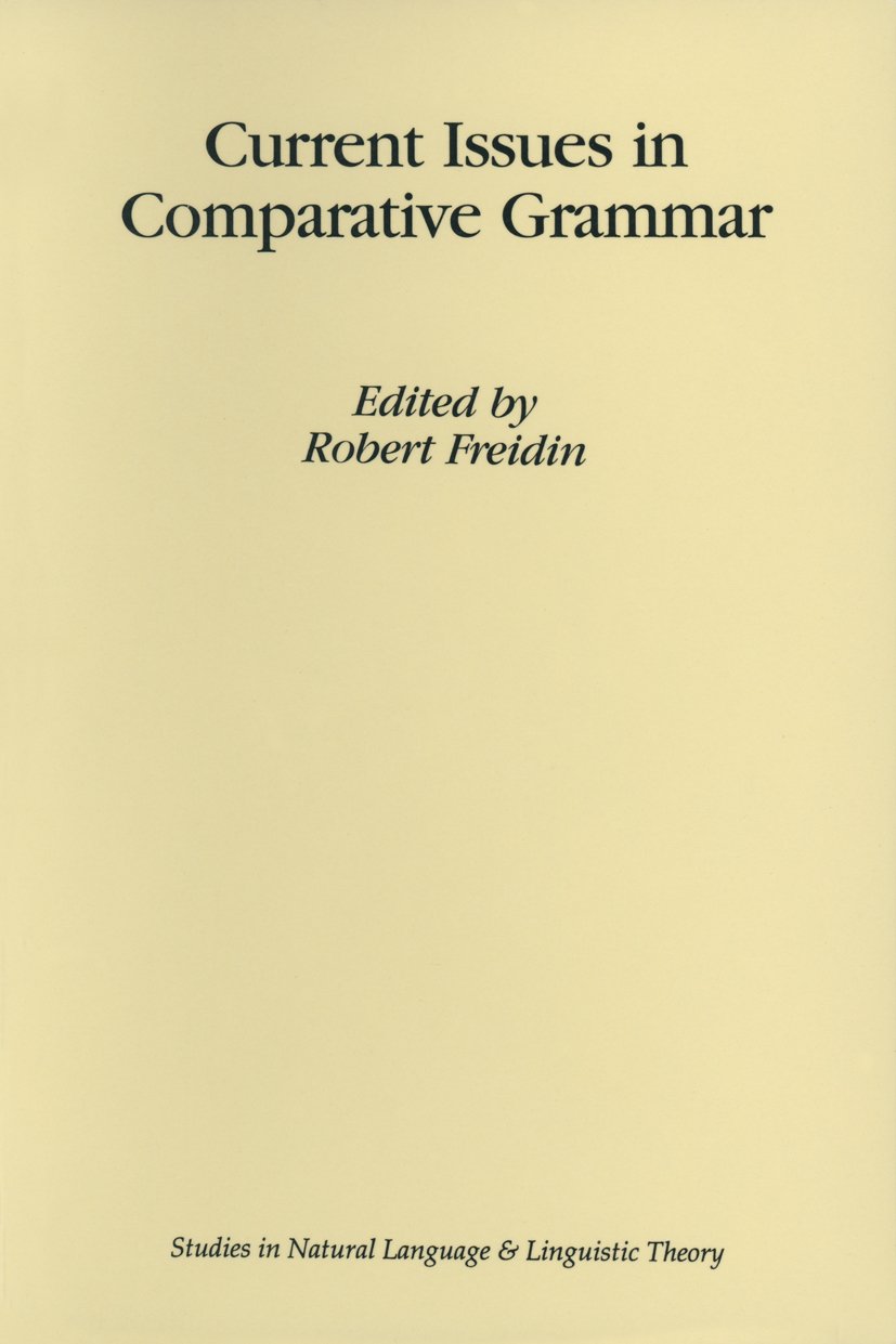 Current Issues in Comparative Grammar