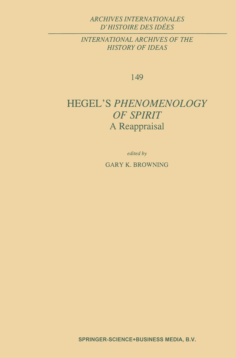 International Archives of the History of Ideas Archives internationales d'histoire des idées