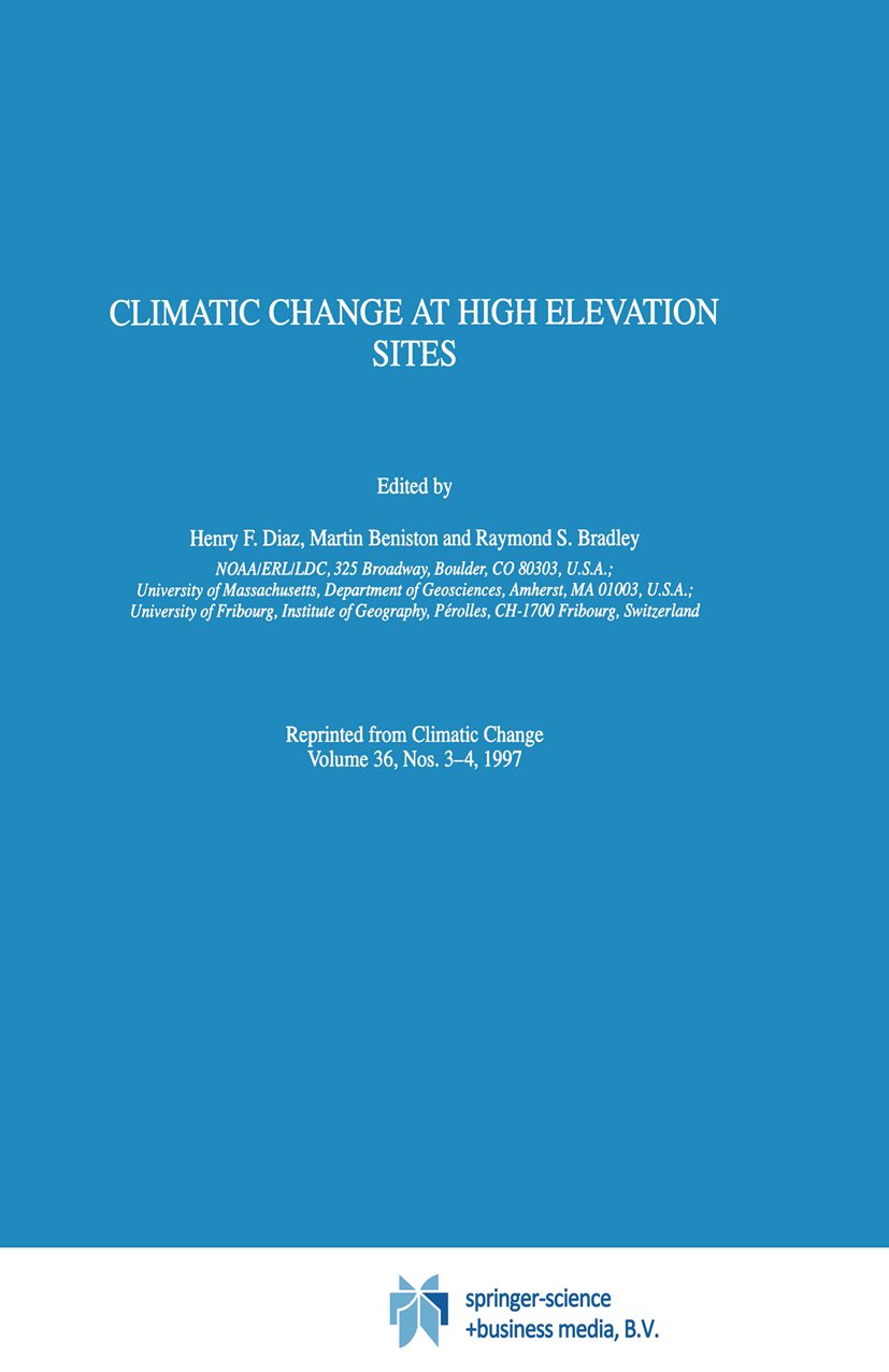 Climatic Change at High Elevation Sites