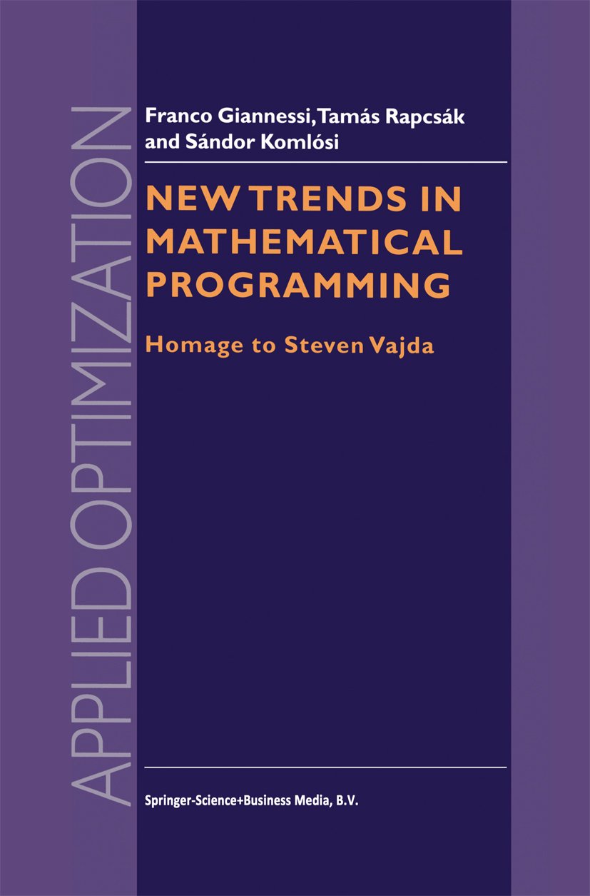 Applied Optimization