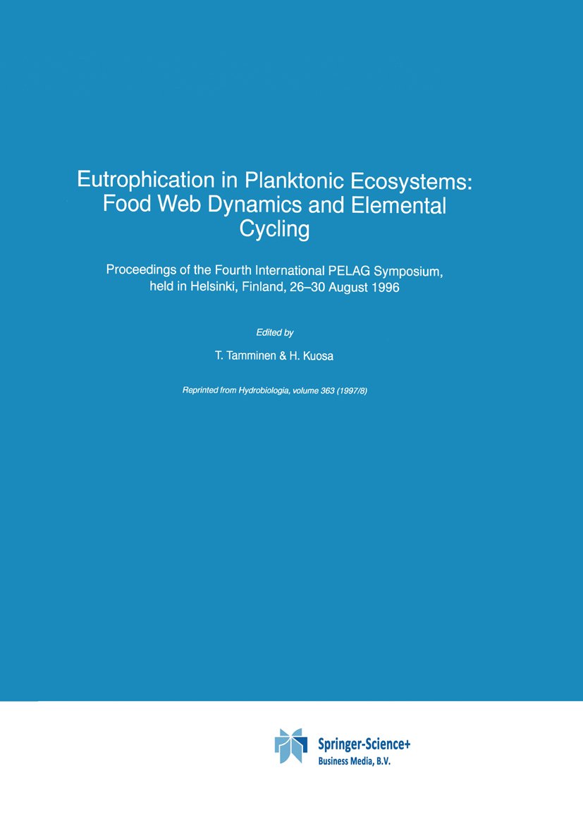 Developments in Hydrobiology
