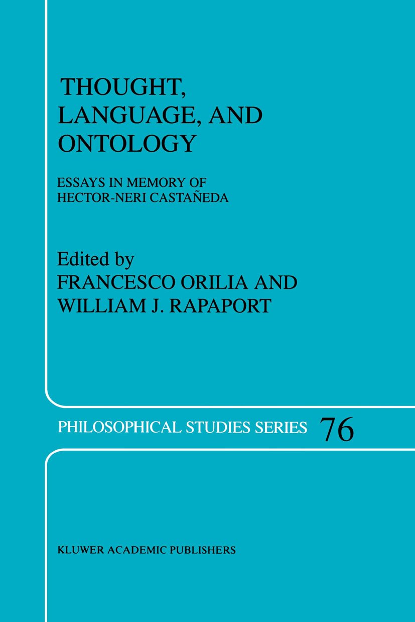Thought, Language, and Ontology