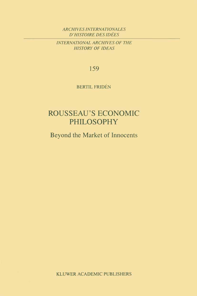 International Archives of the History of Ideas Archives internationales d'histoire des idées