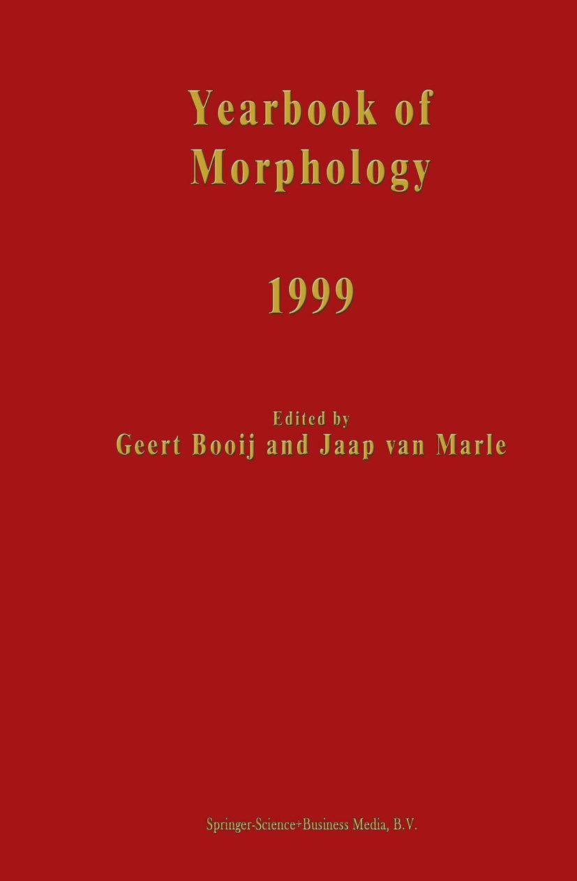 Yearbook of Morphology