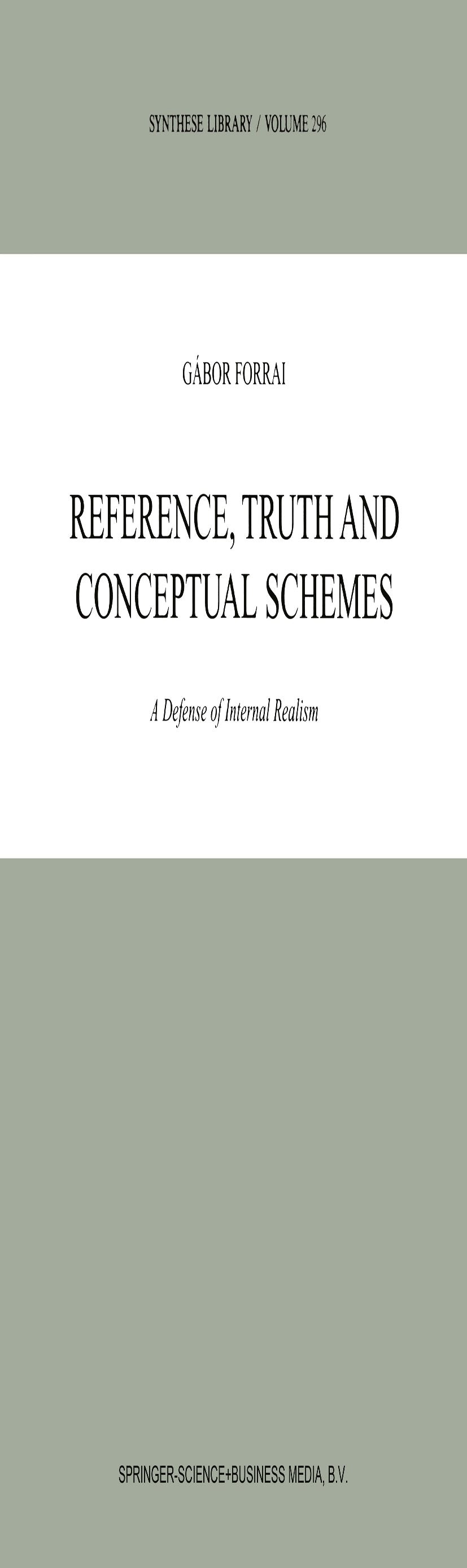 Reference, Truth and Conceptual Schemes