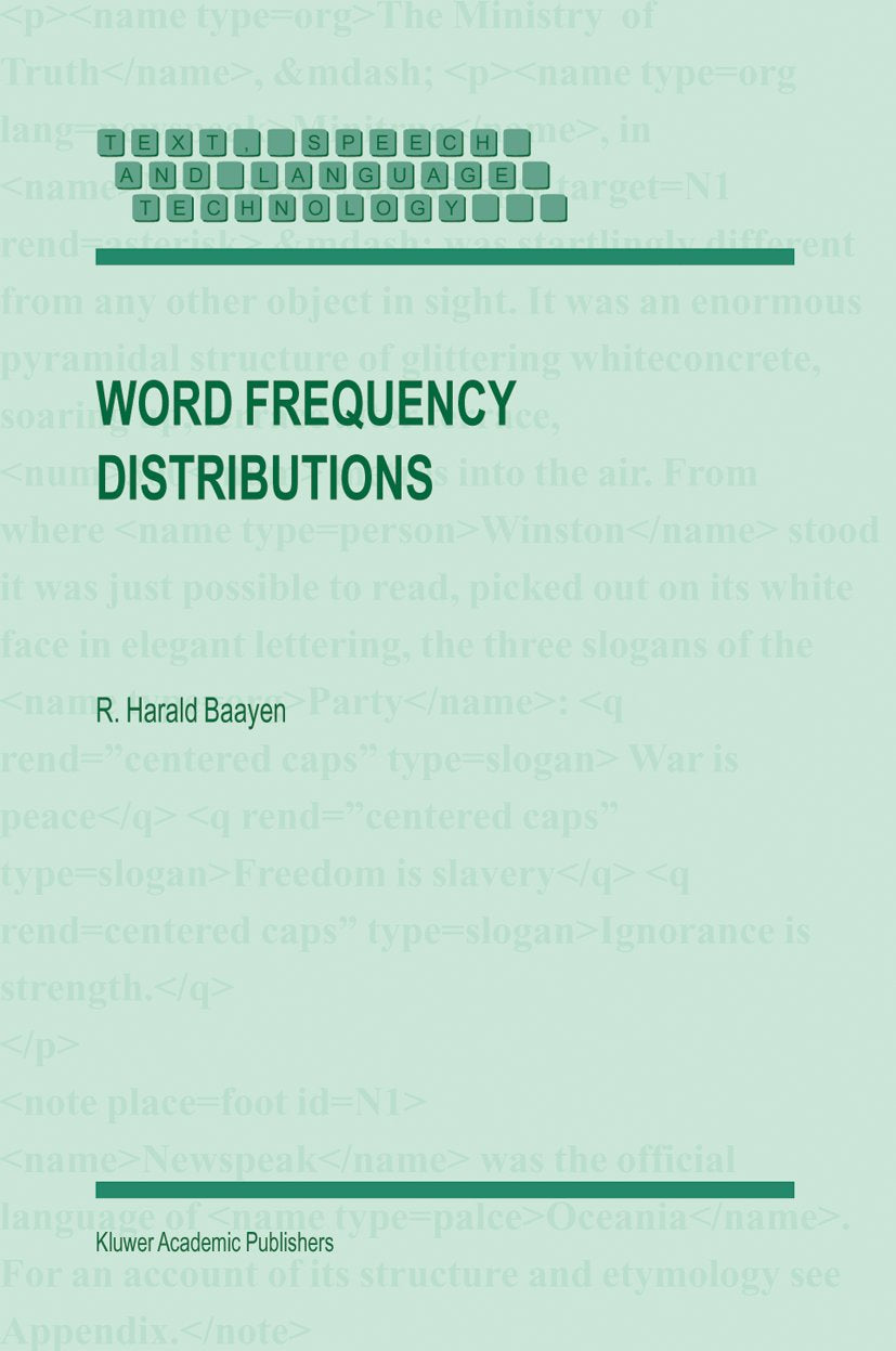 Text, Speech and Language Technology