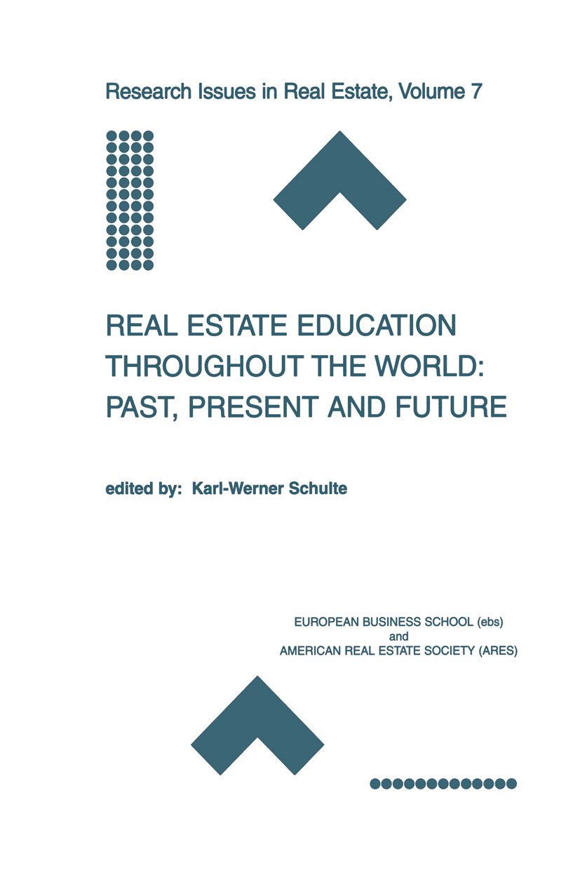 Research Issues in Real Estate