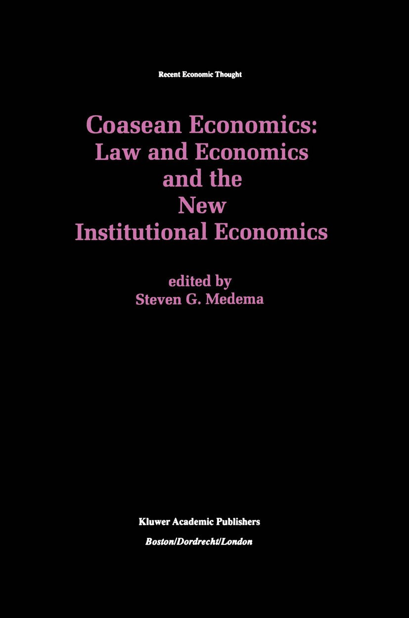 Recent Economic Thought