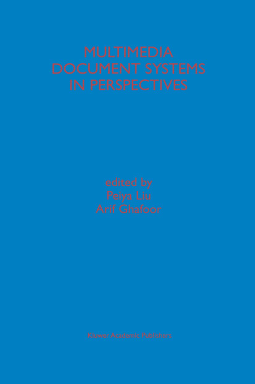 Multimedia Document Systems in Perspectives