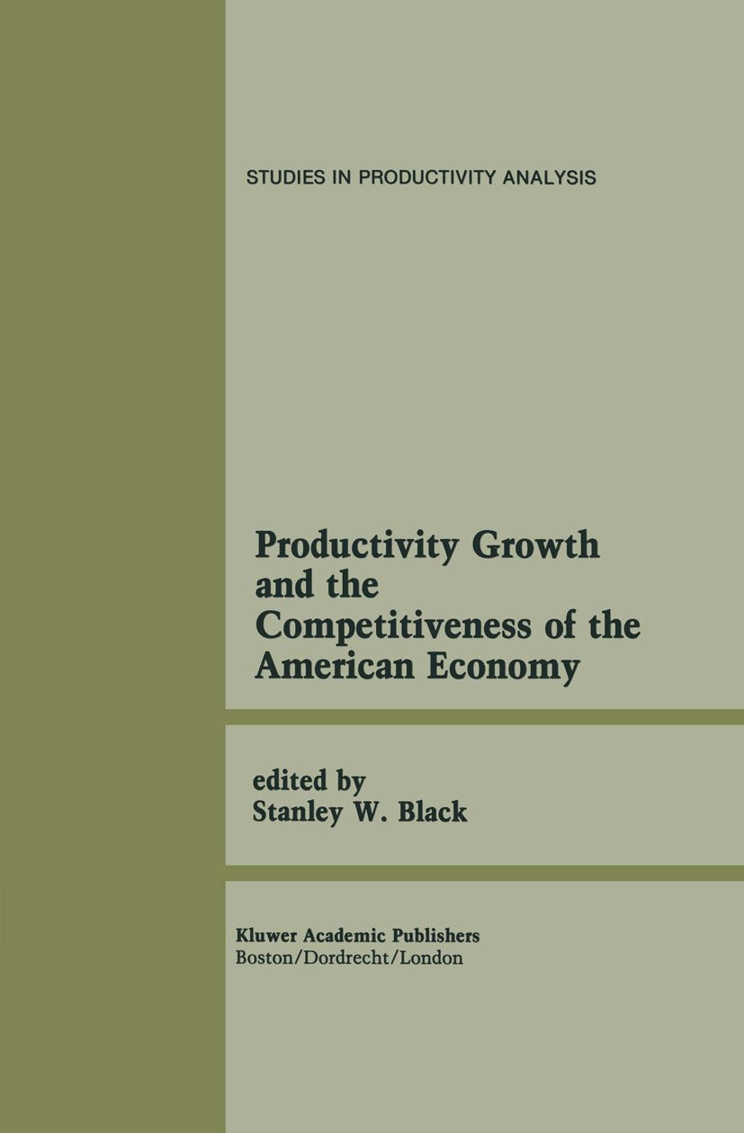 Studies in Productivity Analysis