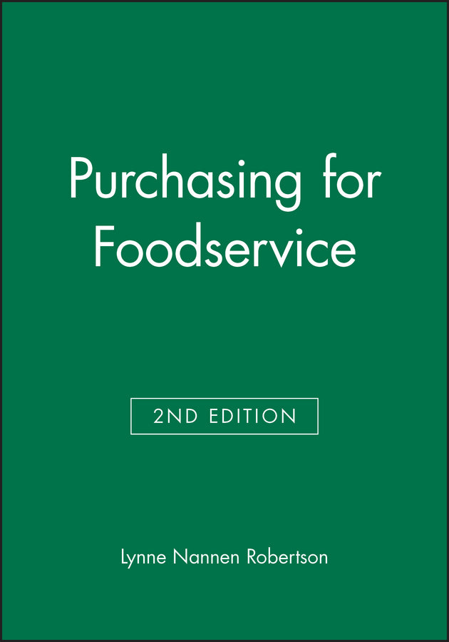 Purchasing for Foodservice