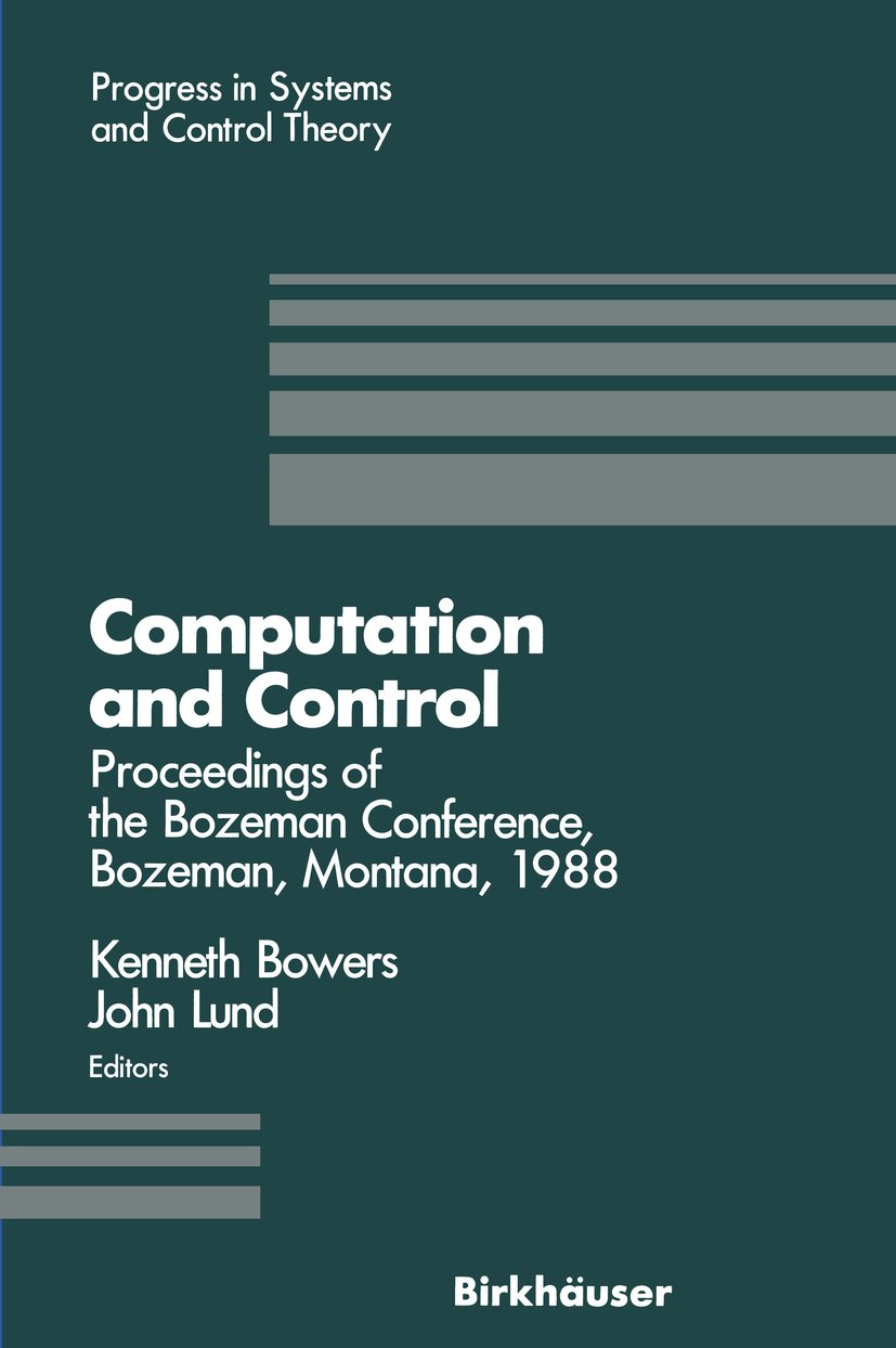 Progress in Systems and Control Theory
